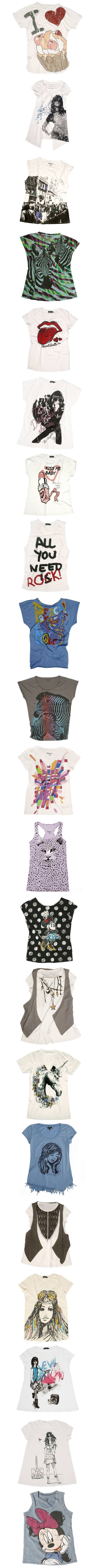 camiseta verano , de Blanco